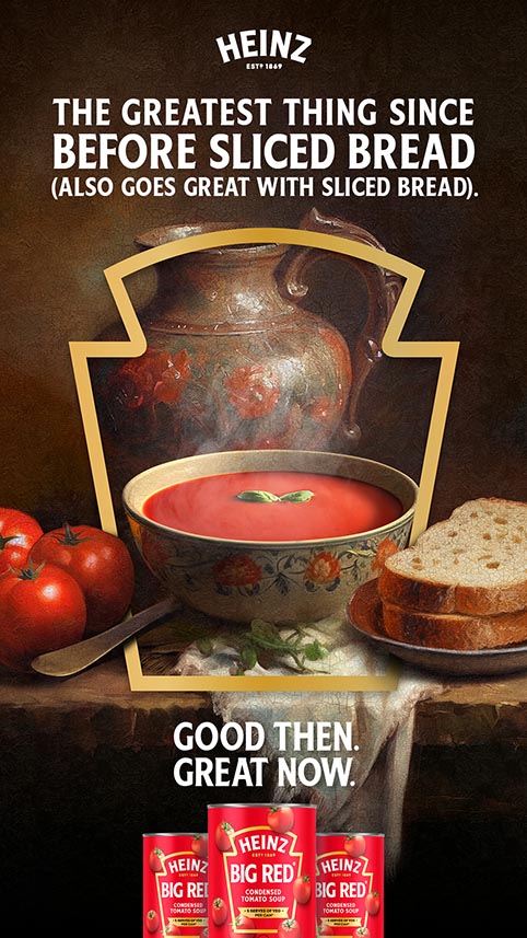 ‘Good then. Great now’: Heinz celebrates history of soup in latest campaign via TBWA\Sydney