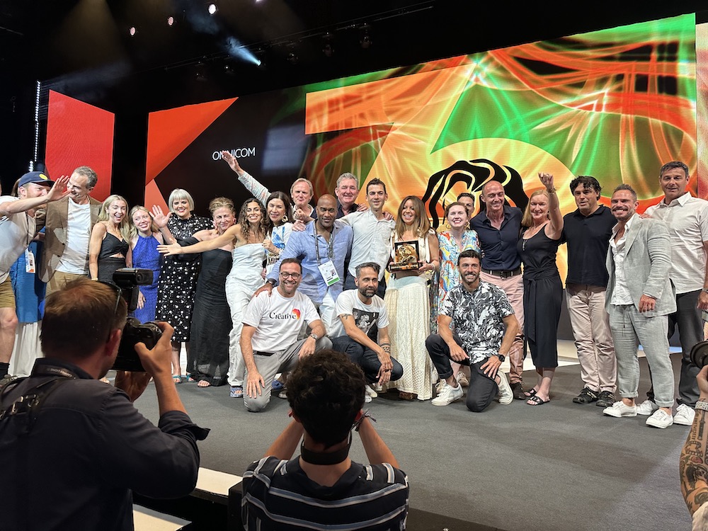 Omnicom wins Most Creative Company of the Year at the 2023 Cannes Lions Festival of Creativity