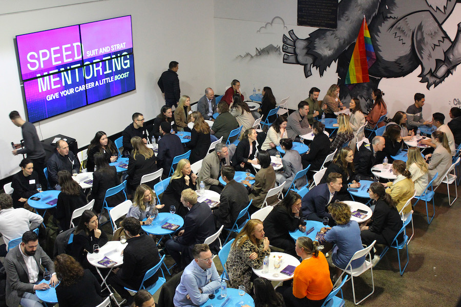 Mentored. Mingled and ready for more. Another successful Suit & Strat night done and dusted