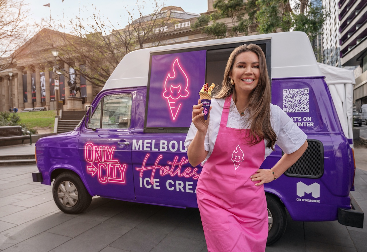 The City of Melbourne twists the senses in new activation via cummins&partners