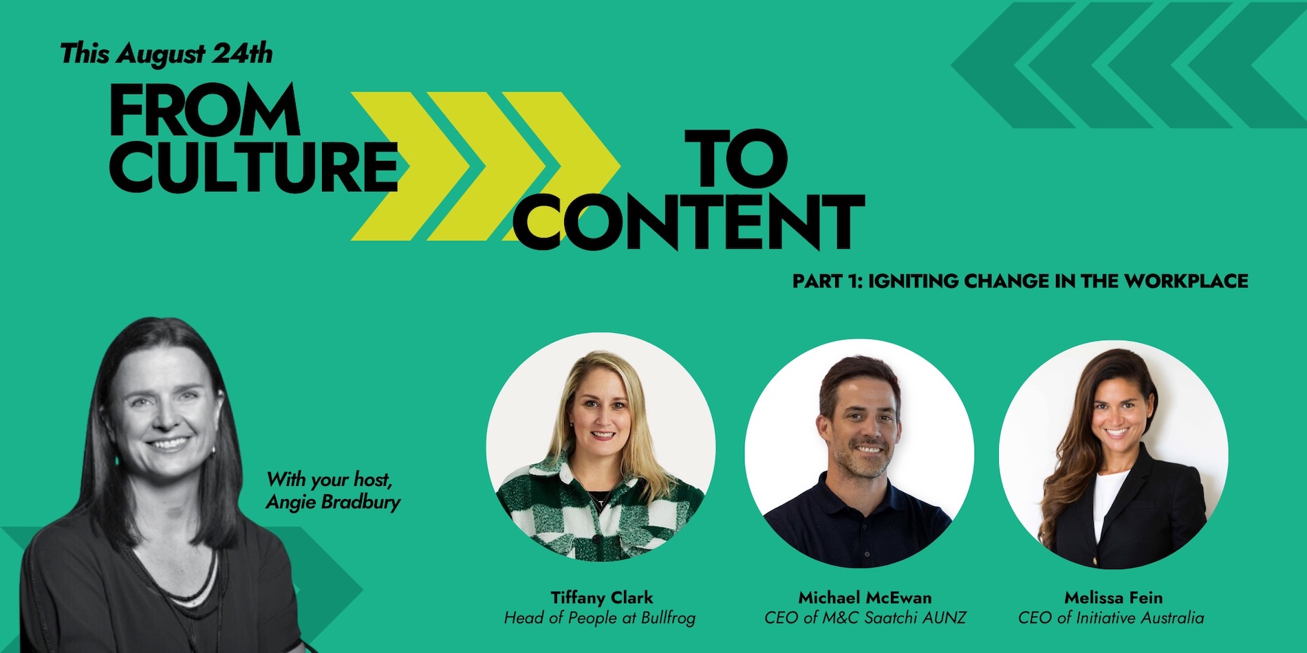 shEqual launches free ‘Leading Change: From Culture to Content’ event series Thurs Aug 24 – limited spots available, register for part 1 now