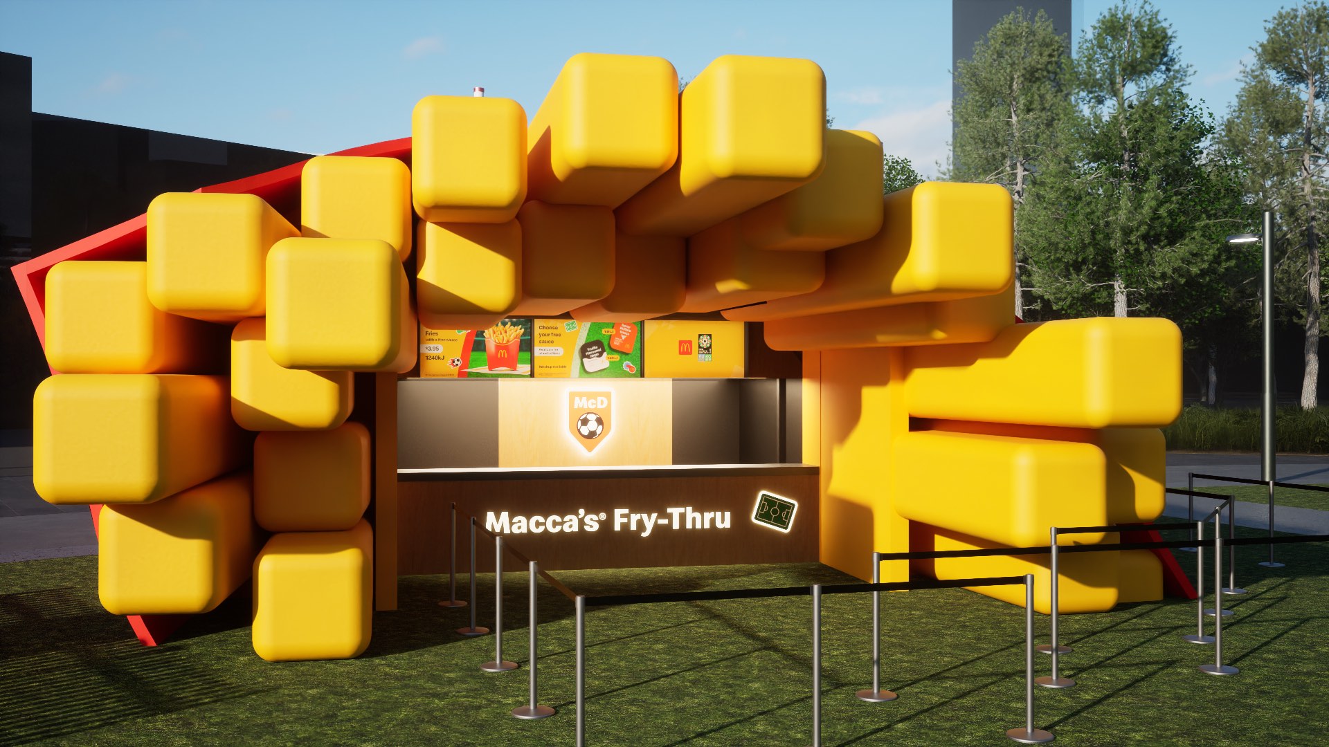 Macca’s unites fans for FIFA Women’s World Cup 2023 with new campaign and world-first giant Macca’s Fries restaurant via Akcelo