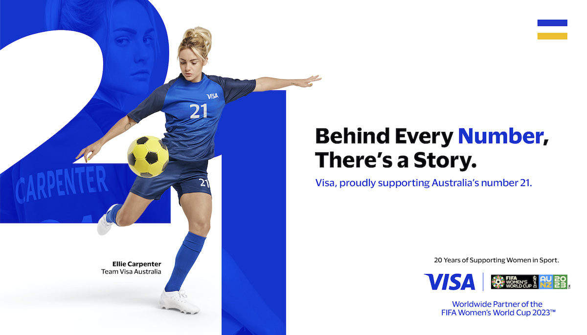 Visa celebrates FIFA Women’s World Cup in new campaign via Saatchi & Saatchi and Starcom