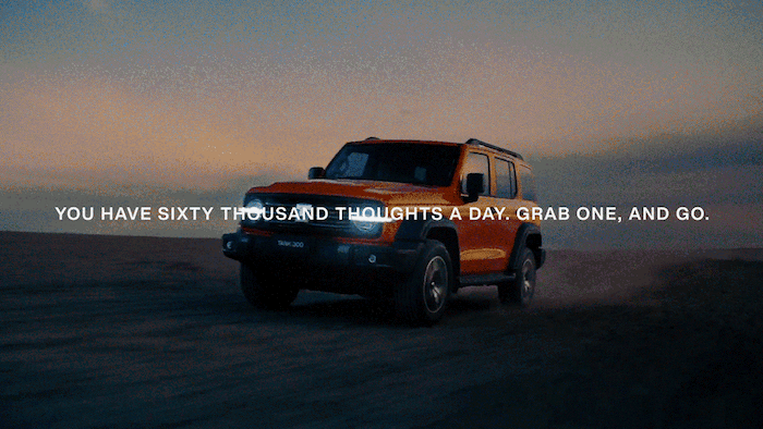GWM launches new integrated campaign for the all-new Tank 300 via The Hallway