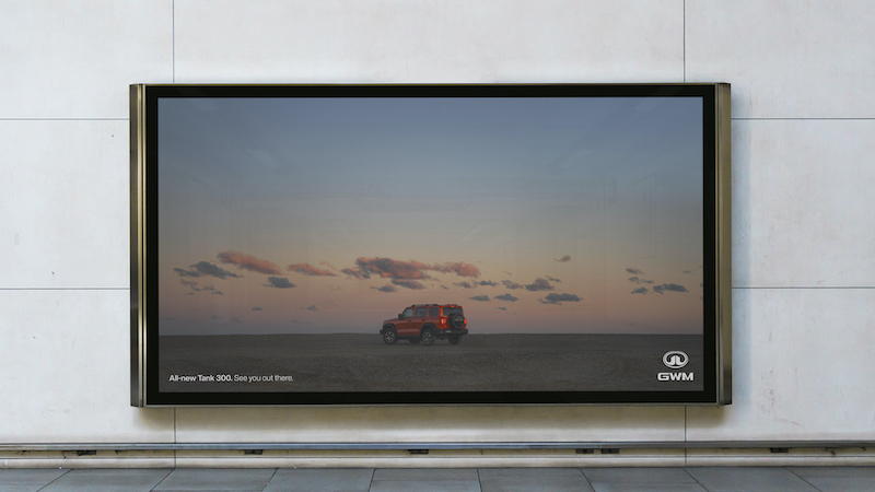 GWM launches new integrated campaign for the all-new Tank 300 via The Hallway