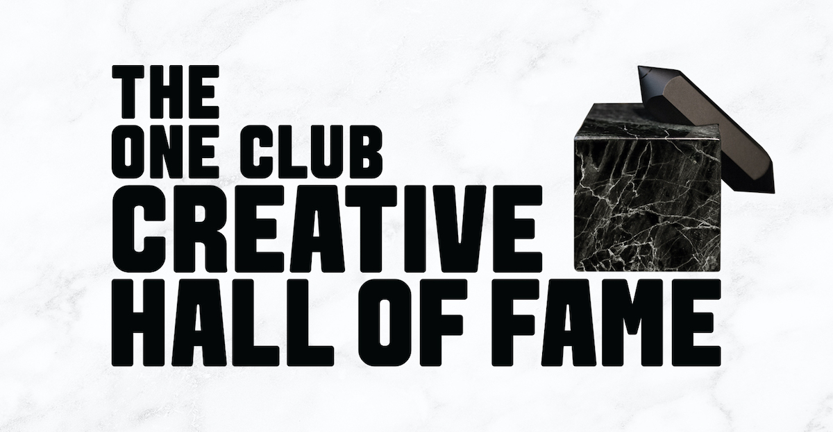 The One Club Opens 2024 Creative Hall of Fame nominations to Global Membership