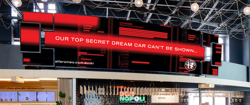 Fans of Alfa Romeo can imagine what its new top secret car could be using AI in new campaign via cummins&partners