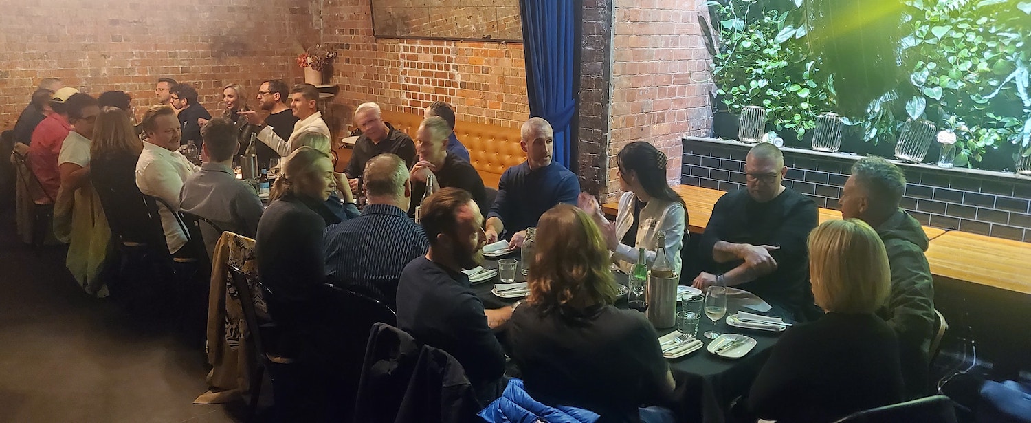 Sydney’s Top creative chiefs attend an exclusive CCO dinner with The One Club CEO Kevin Swanepoel and Chief Growth Officer Molly Crossin