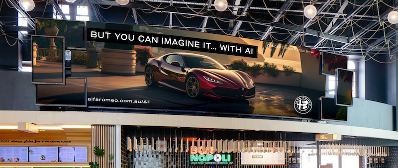 Fans of Alfa Romeo can imagine what its new top secret car could be using AI in new campaign via cummins&partners