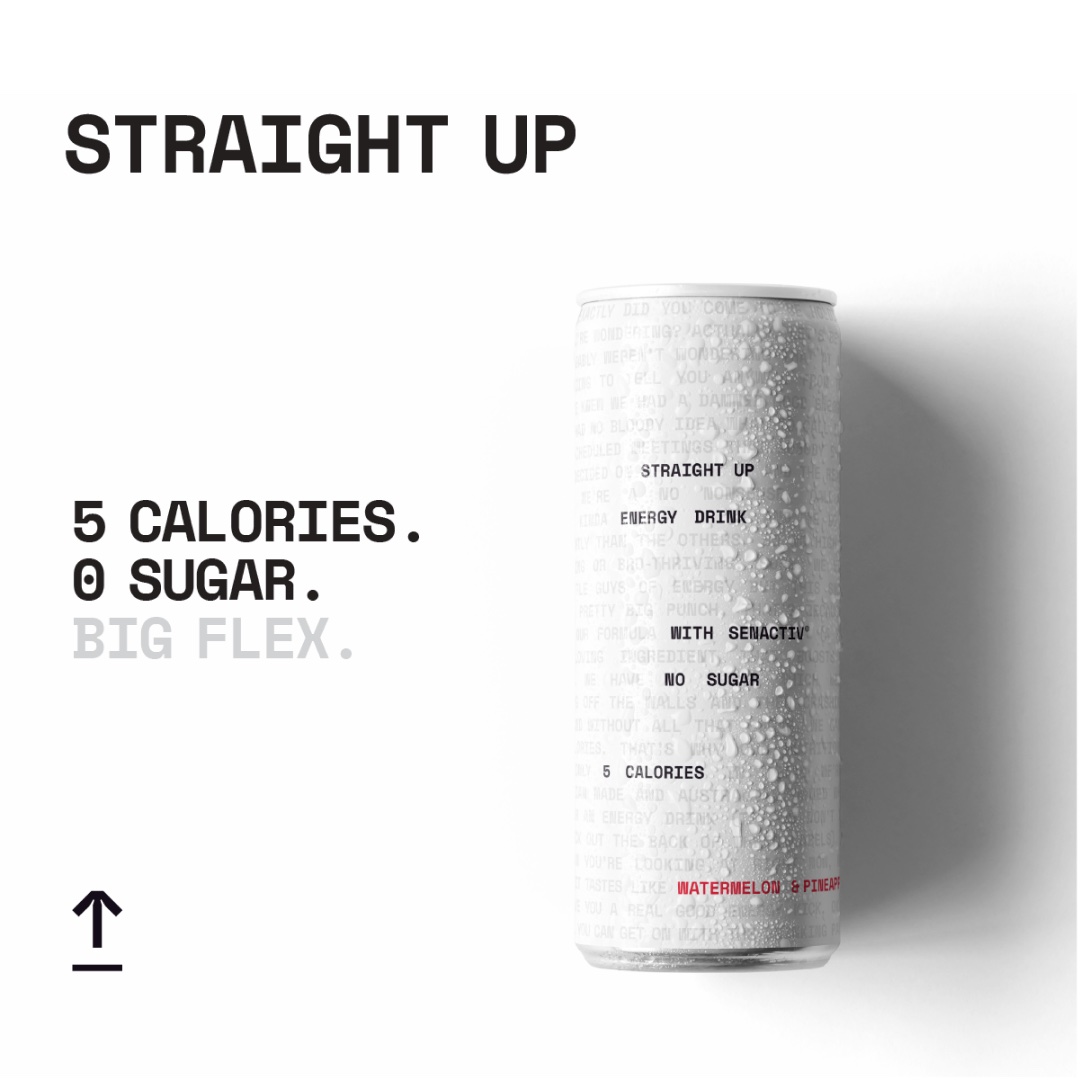 Straight Up Energy launches into the energy drink market via Reconnected
