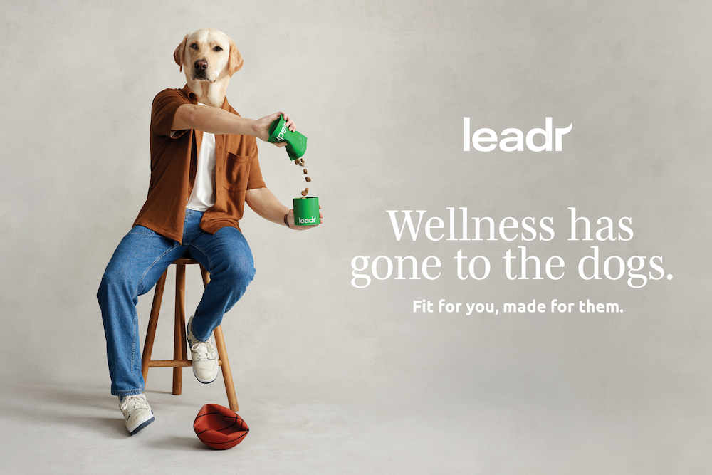 Premium pet supplement and wellness brand Leadr launches with campaign via ABEL + NorthSix