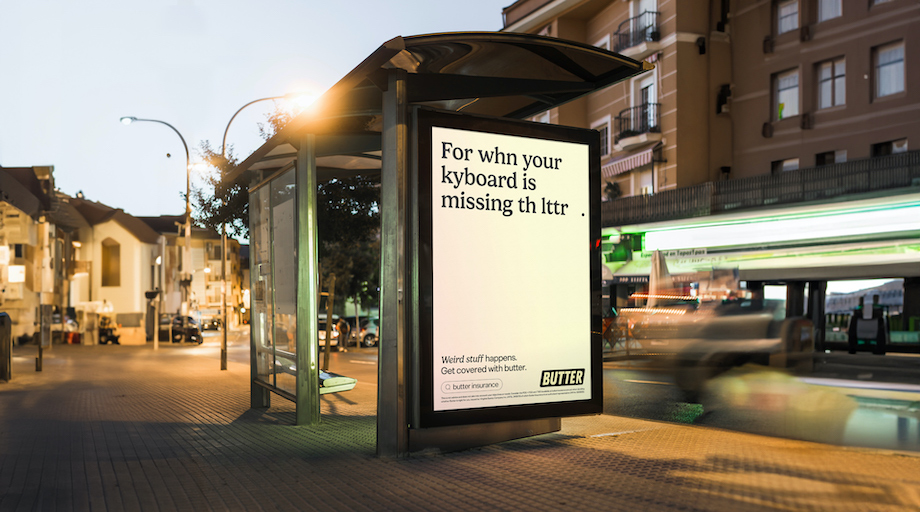 Butter Insurance engages young renters in new ‘Weird Stuff Happens’ OOH campaign via Born