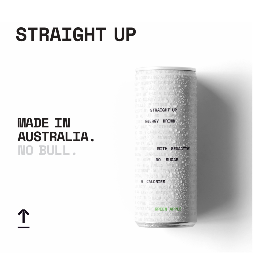 Straight Up Energy launches into the energy drink market via Reconnected