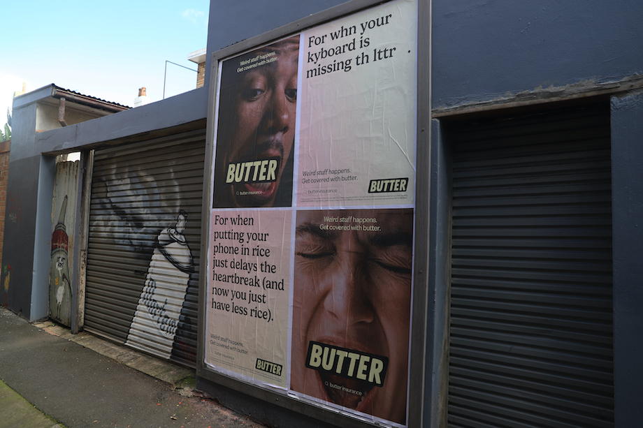 Butter Insurance engages young renters in new ‘Weird Stuff Happens’ OOH campaign via Born
