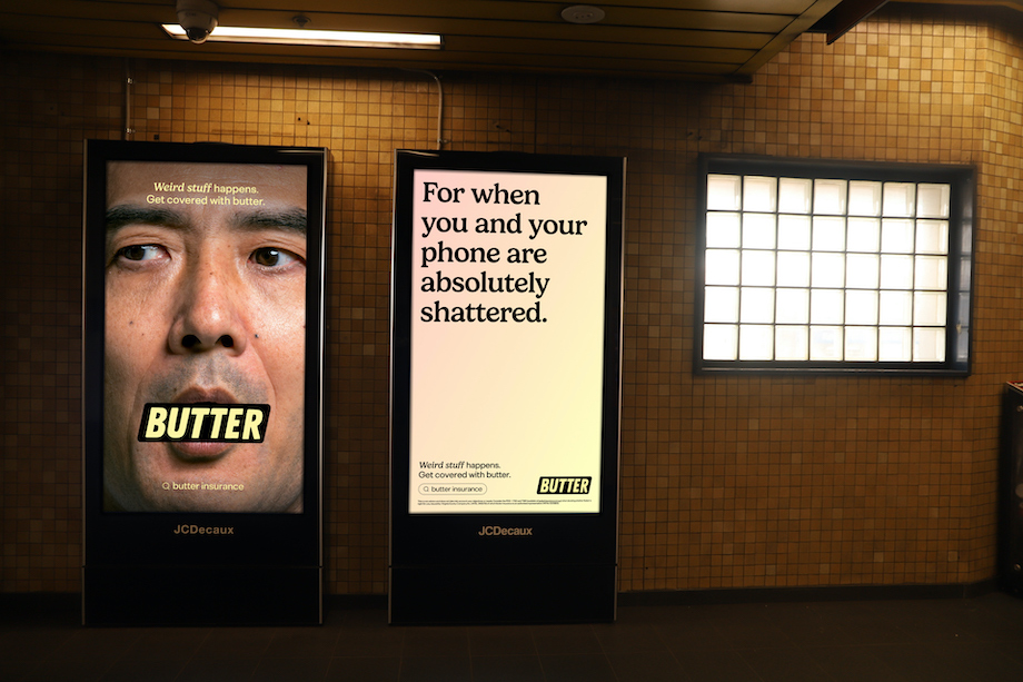 Butter Insurance engages young renters in new ‘Weird Stuff Happens’ OOH campaign via Born
