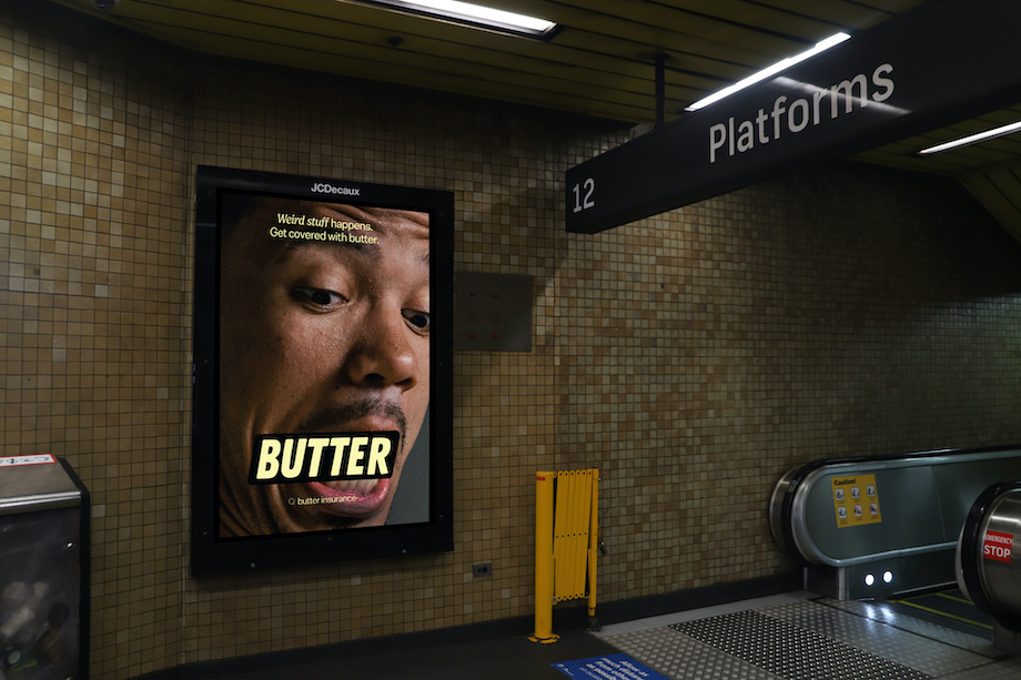 Butter Insurance engages young renters in new ‘Weird Stuff Happens’ OOH campaign via Born