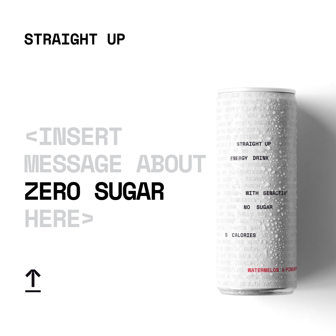 Straight Up Energy launches into the energy drink market via Reconnected