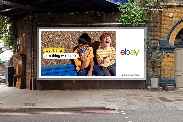 PEOPLES’ PASSIONS LIE AT THE HEART OF NEW EBAY BRAND PLATFORM VIA SPECIAL AND FUTUREBRAND
