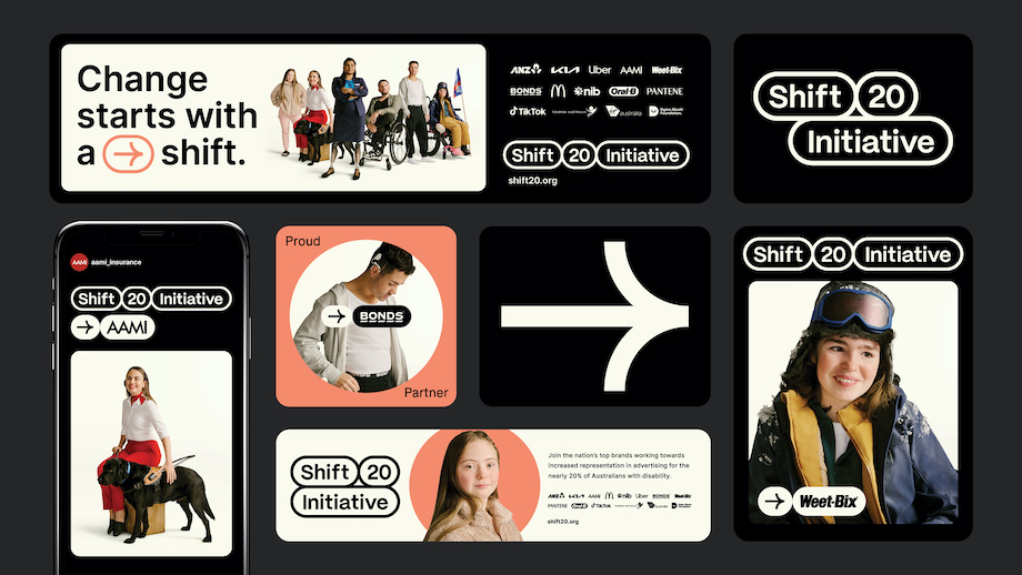 A coalition of big Aussie brands work together to create the “Unignorable Adbreak”, launching the Shift 20 Initiative via Special, Glue Society + PHD