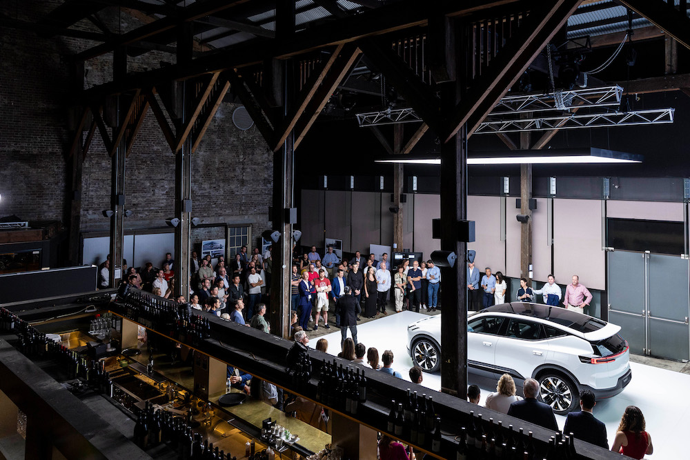 Polestar unveils Polestar 3 electric SUV at historical tyre factory in Sydney event via Amplify