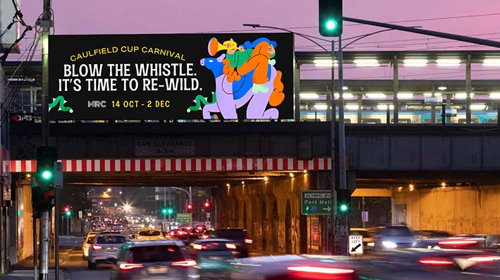 Melbourne Racing Club Unveils ‘It’s Time to Re-Wild’ Campaign for the 2023 Caulfield Cup Carnival via East of Everything and TABOO