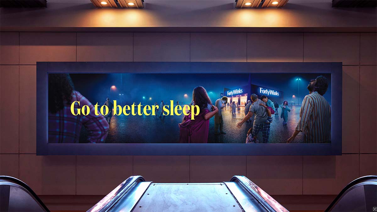 Bedding retailer Forty Winks unveils brand relaunch with ‘The Unslept’ campaign via Akcelo