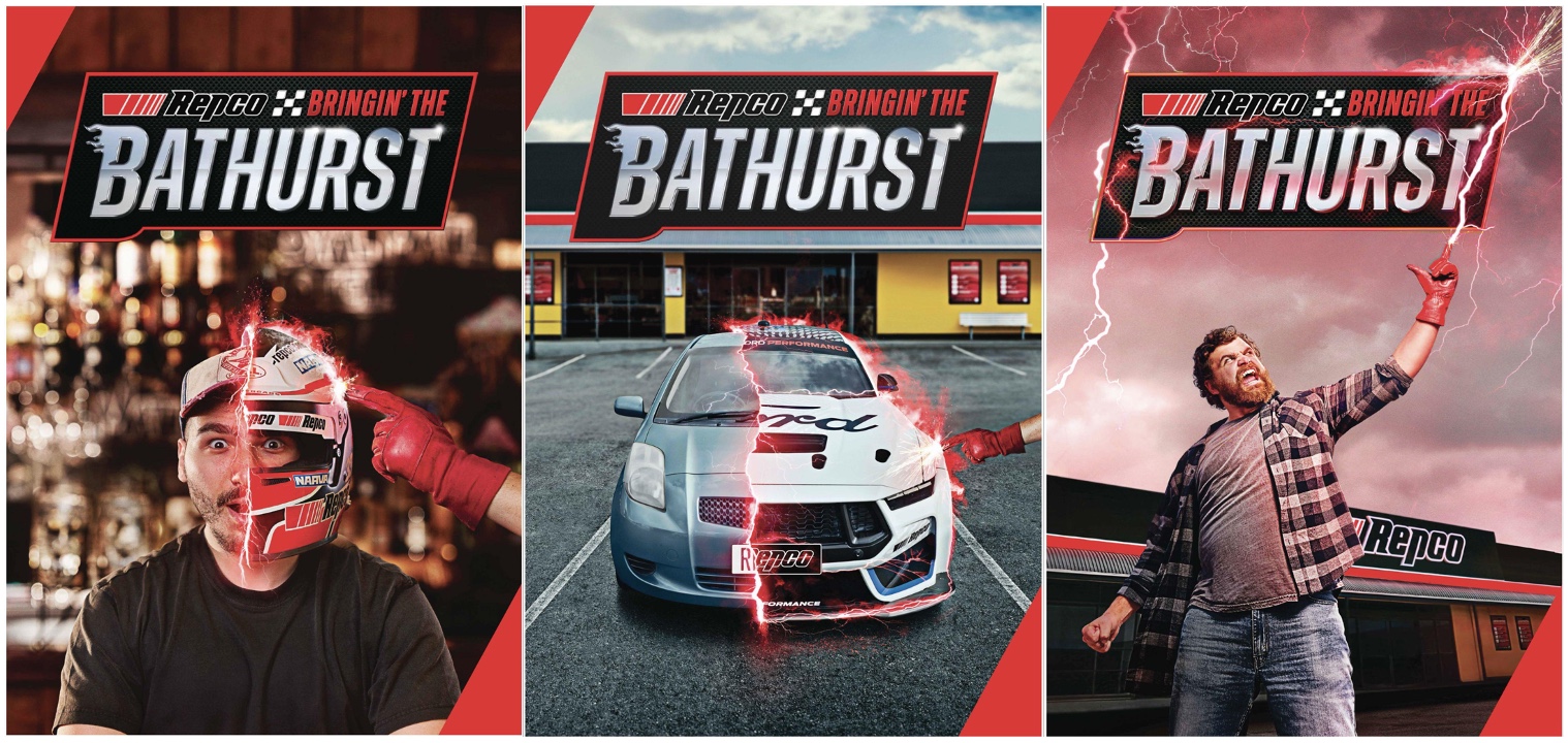 Repco is bringin’ the Bathurst with the help of Brocky’s glove in new campaign via Thinkerbell