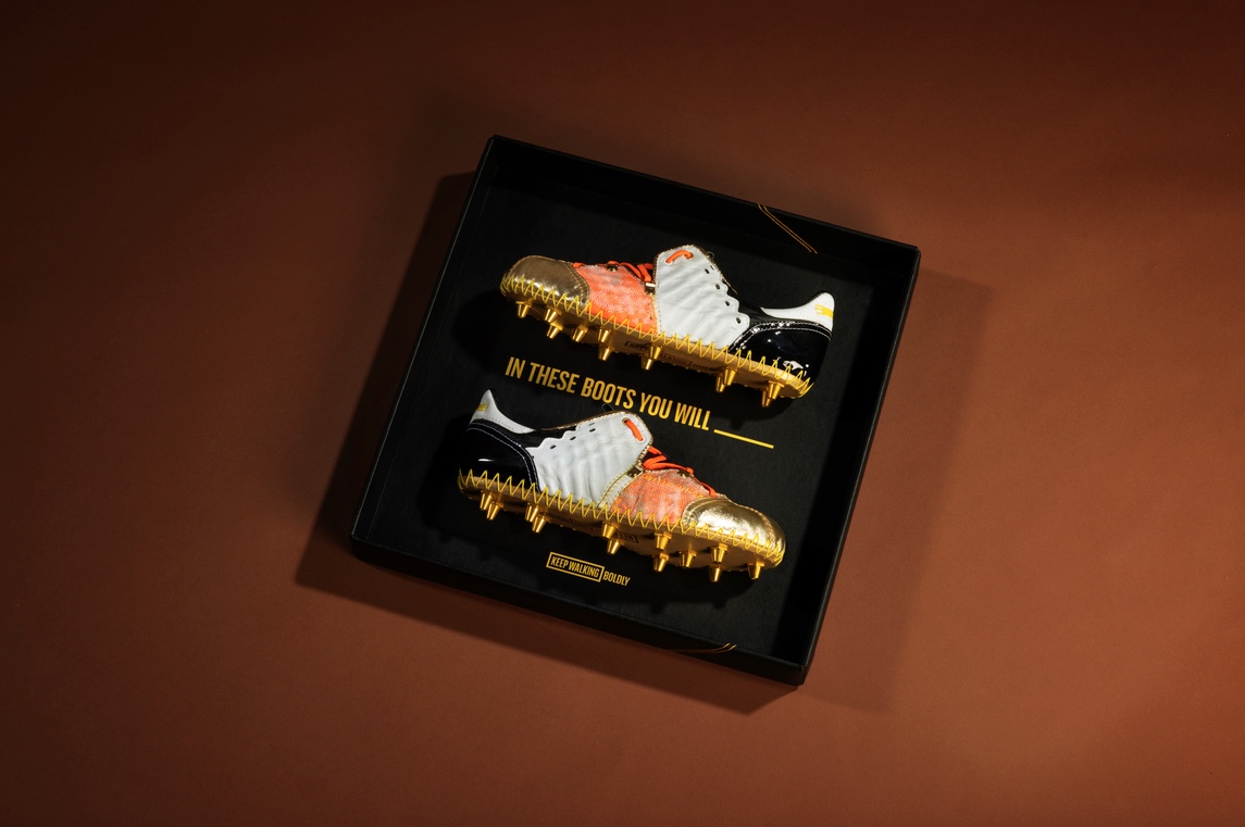 Johnnie Walker champions strides made in AFLW with boots made from past trailblazers in new campaign via Leo Burnett Australia