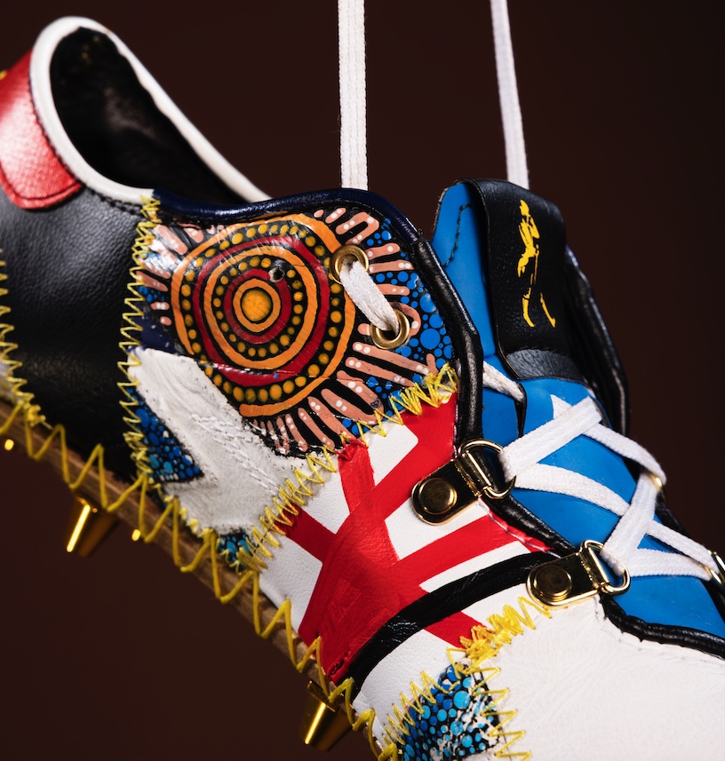 Johnnie Walker champions strides made in AFLW with boots made from past trailblazers in new campaign via Leo Burnett Australia
