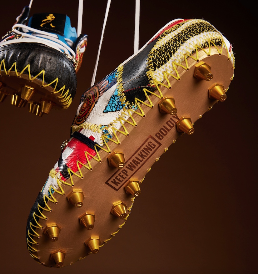 Johnnie Walker champions strides made in AFLW with boots made from past trailblazers in new campaign via Leo Burnett Australia