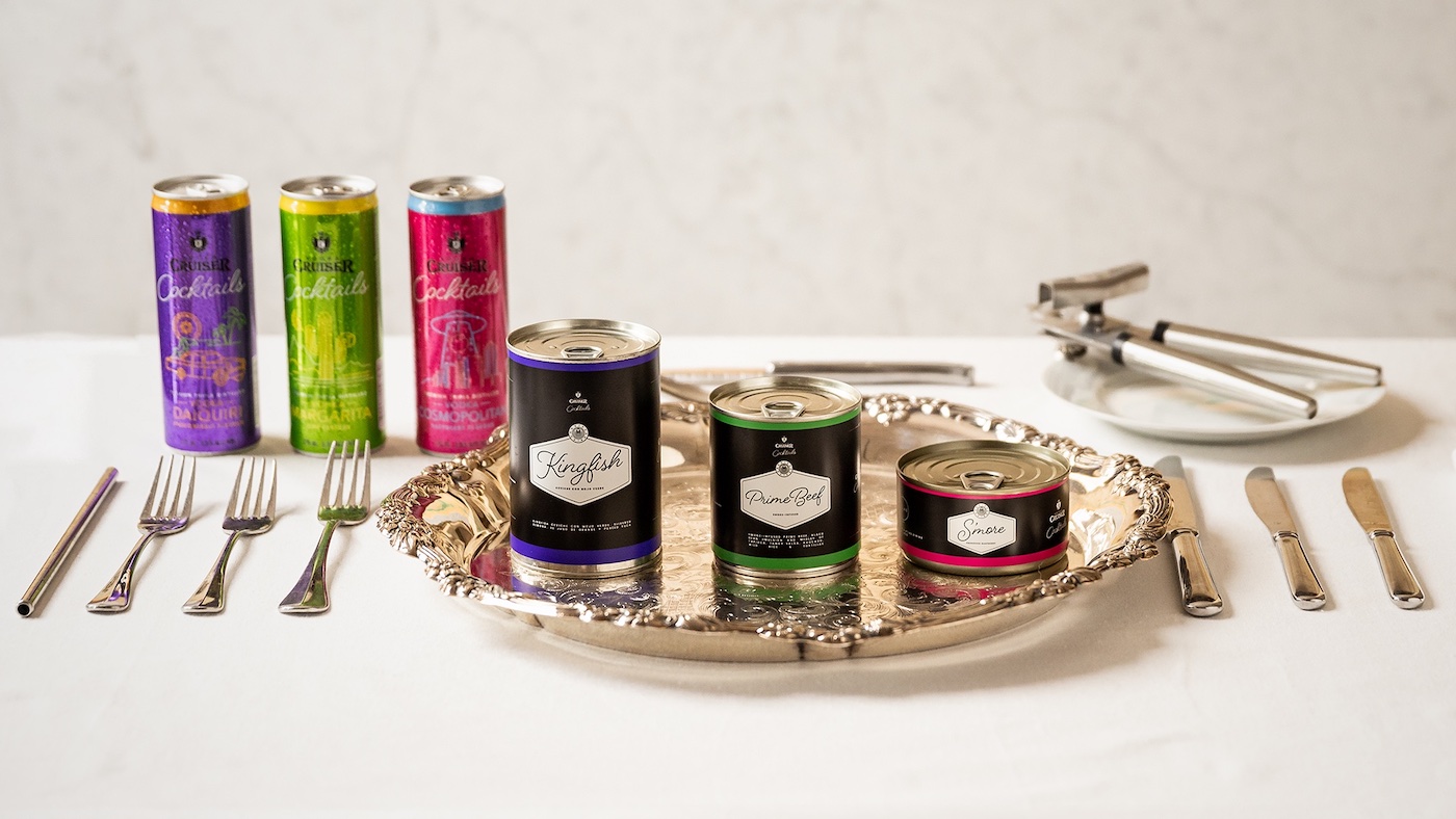 Vodka Cruiser Cocktails launches new canned range with a degustation menu in a can ‘Cannoisseurs’ via DDB Group Melbourne
