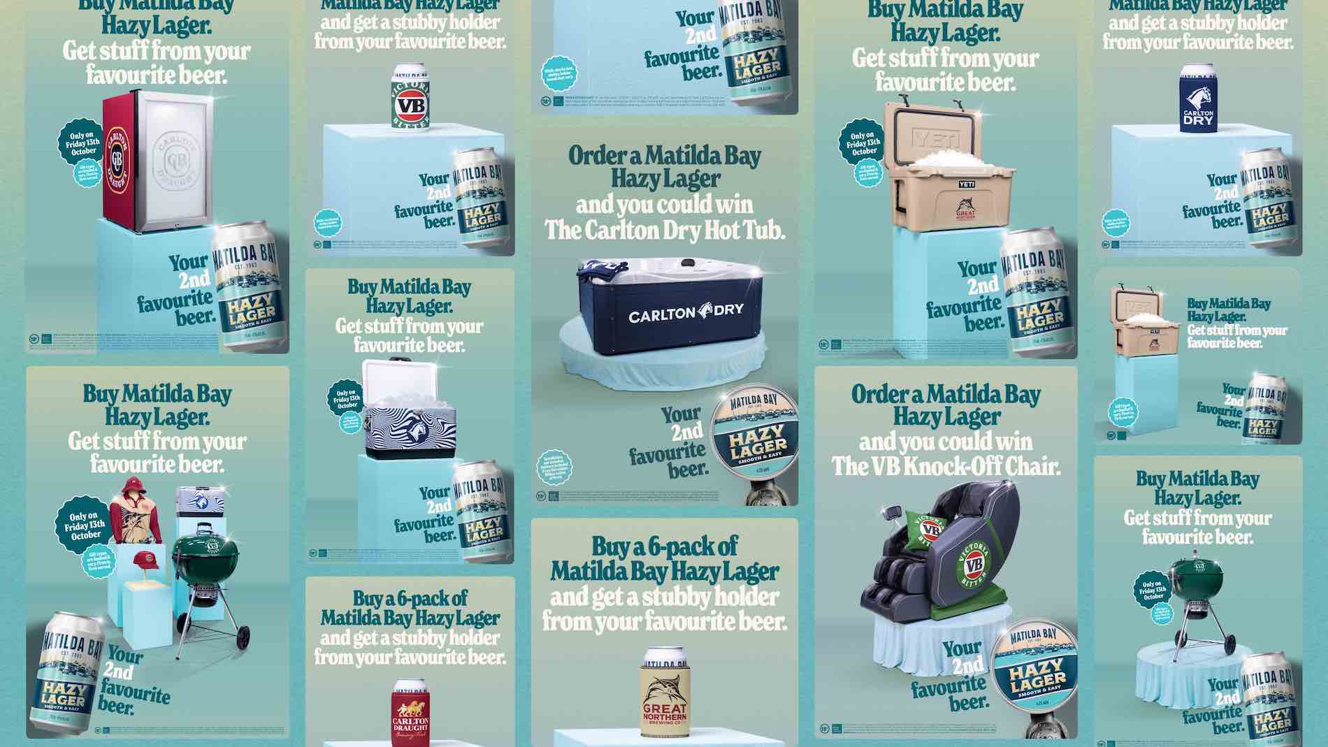Matilda Bay promotes Hazy Lager as Aussies’ second favourite beer via Howatson+Company