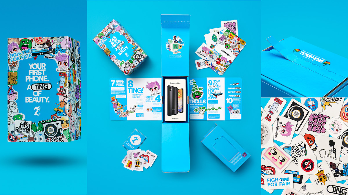 2degrees teaches kids and parents, the good and bad ‘tings’ about first phones in new programme and campaign via TBWA\New Zealand