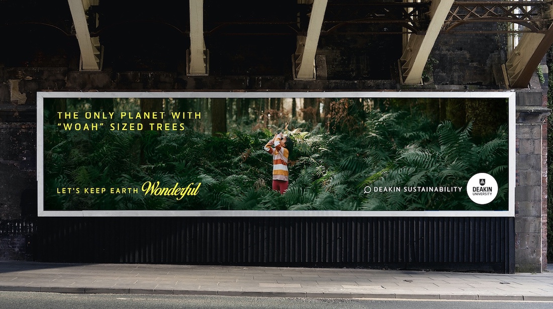 Deakin University launches new campaign ‘Let’s Keep Earth Wonderful’ via SICKDOGWOLFMAN