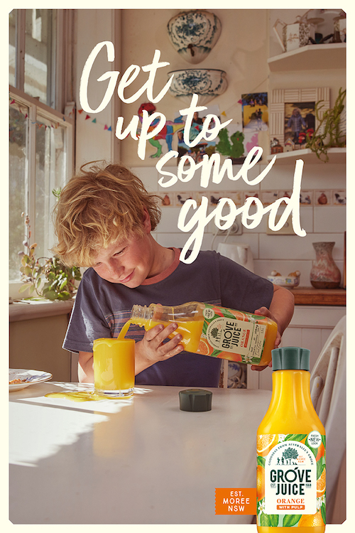 Grove Juice encourages Aussies to ‘get up to some good’ this Christmas in new campaign via Scout Frontier and Akkomplice