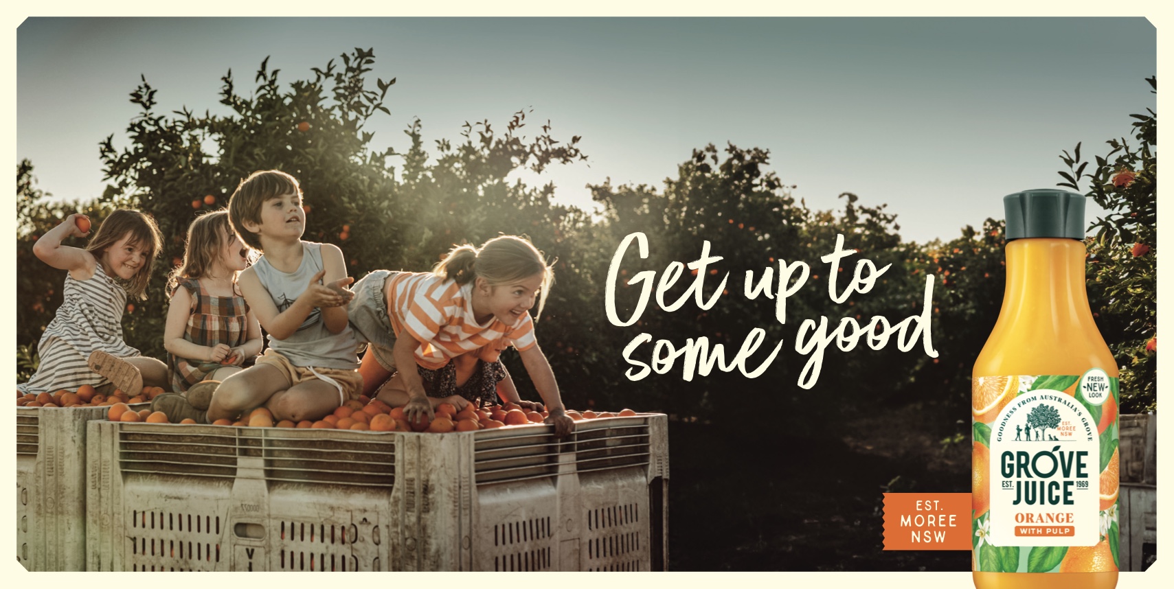Grove Juice encourages Aussies to ‘get up to some good’ this Christmas in new campaign via Scout Frontier and Akkomplice