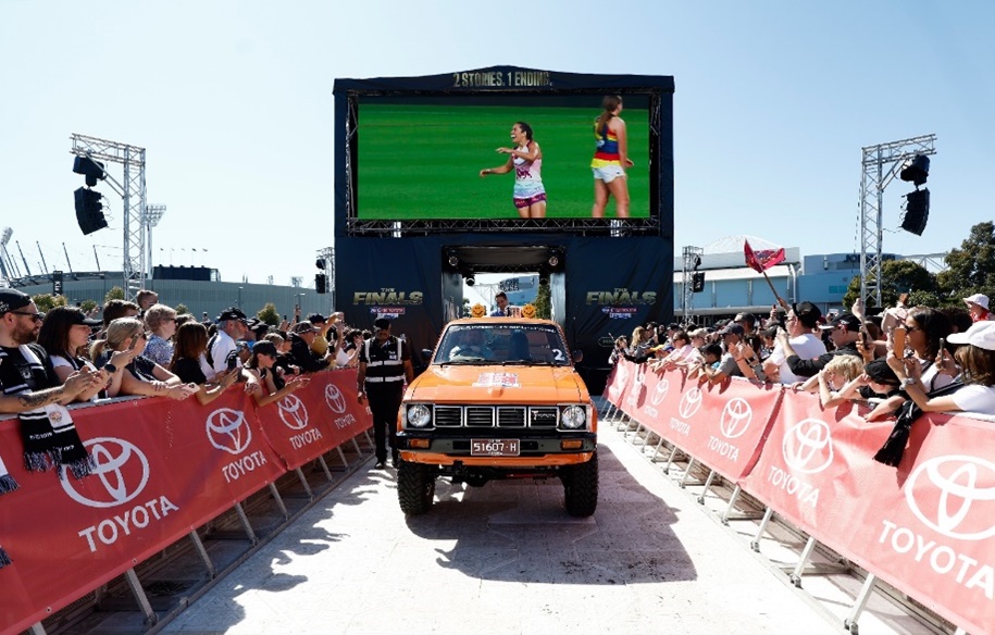 Gemba’s ‘Unbreakable Connections’ ride high at the Toyota AFL Grand Final