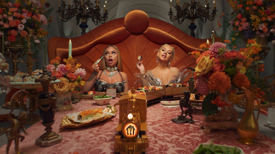 Christina Aguilera and Latto bring hip hop and opera together for Menulog’s latest global campaign via McCann London