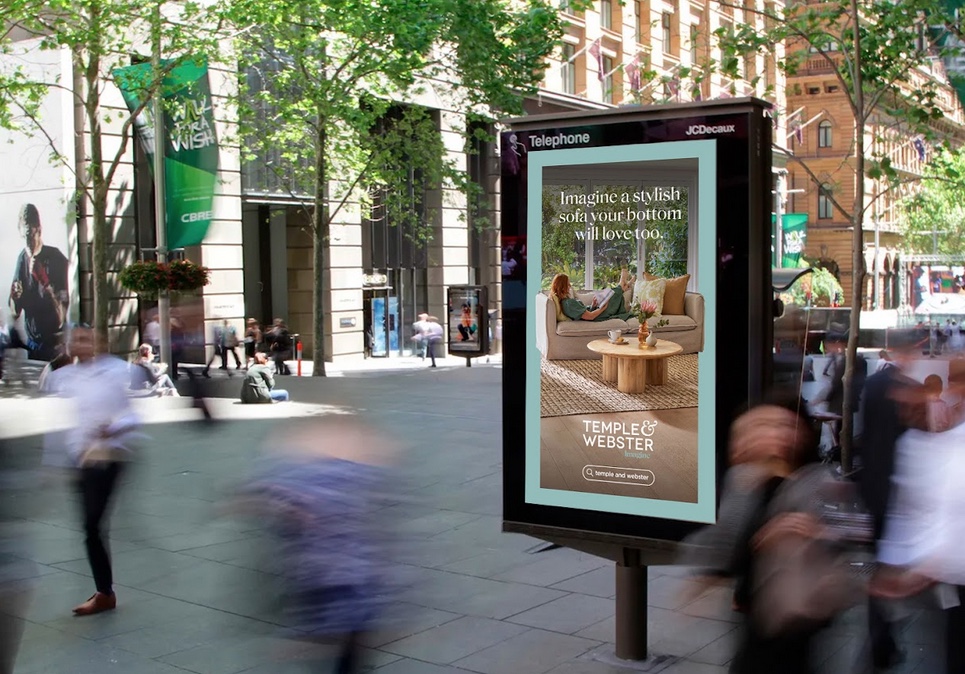 Temple & Webster inspires Aussies to ‘imagine’ in first campaign from Dentsu, Zenith and Thrive