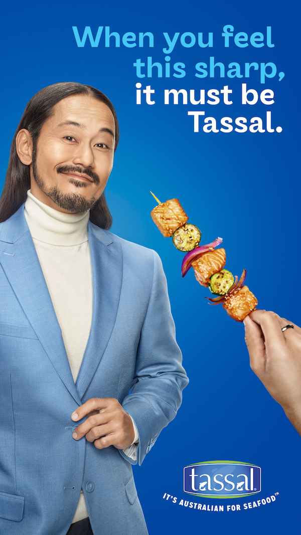 ‘He’s on Salmon’: Tassal makes a splash with new integrated brand platform via Havas Host