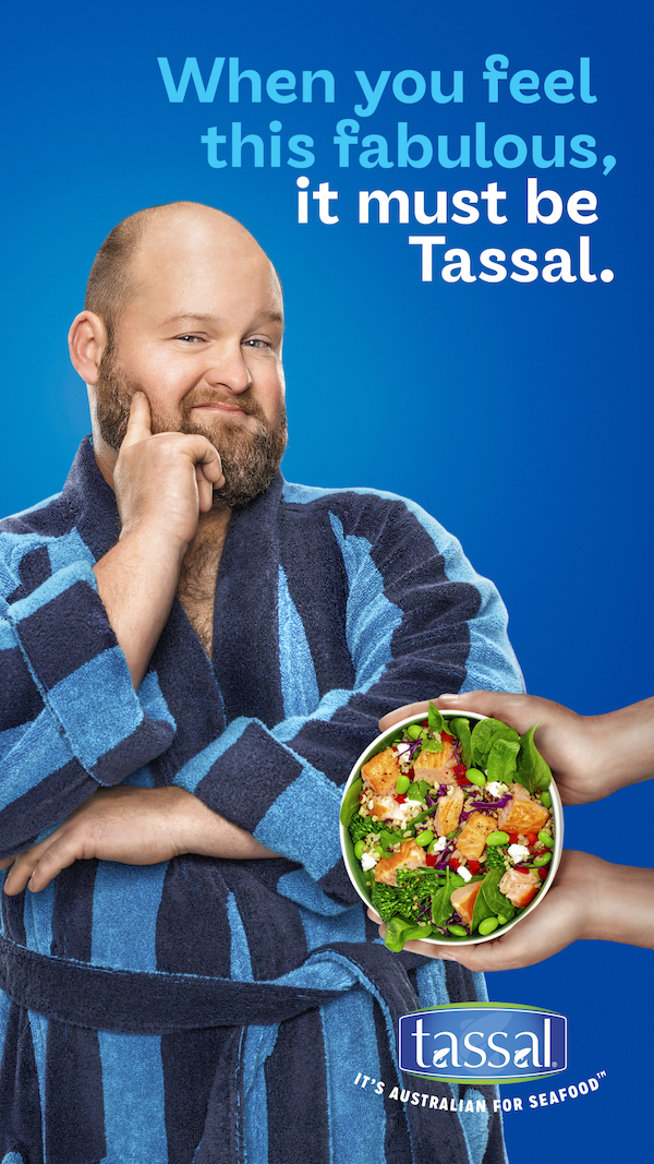 ‘He’s on Salmon’: Tassal makes a splash with new integrated brand platform via Havas Host