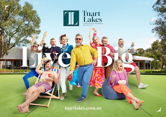 Tuart Lakes Lifestyle Resort invites over 50s to ‘Live Big’ in new campaign via ScienceFiction