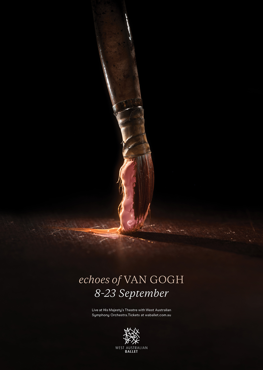 Art takes stage in West Australian Ballet’s new print ad via Wunderman Thompson, Perth