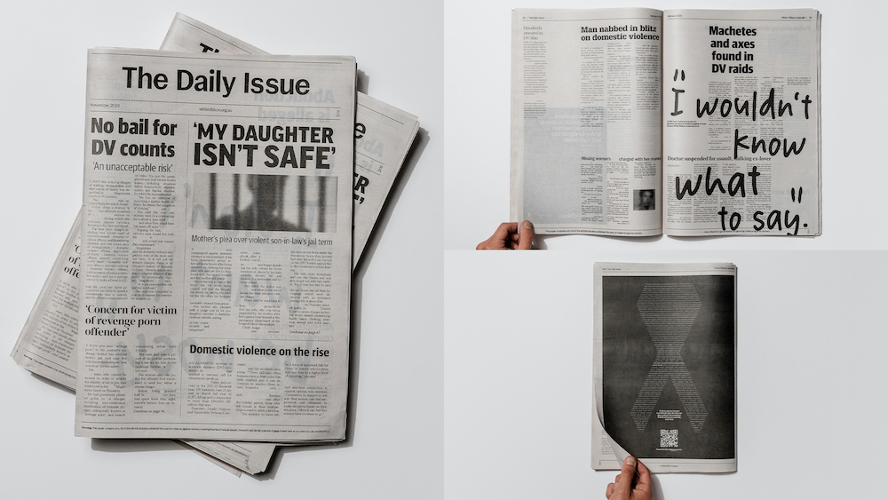 “There’s No Good Reason”: White Ribbon urges men to help stop violence against women in new campaign via Innocean Australia