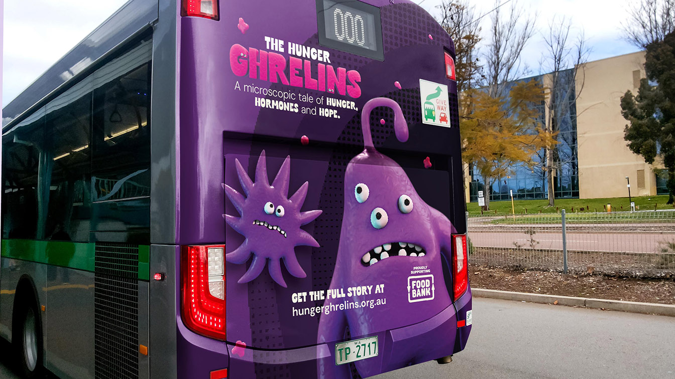 Foodbank WA and The Brand Agency Perth launch Ghrelins toy to help feed hungry kids