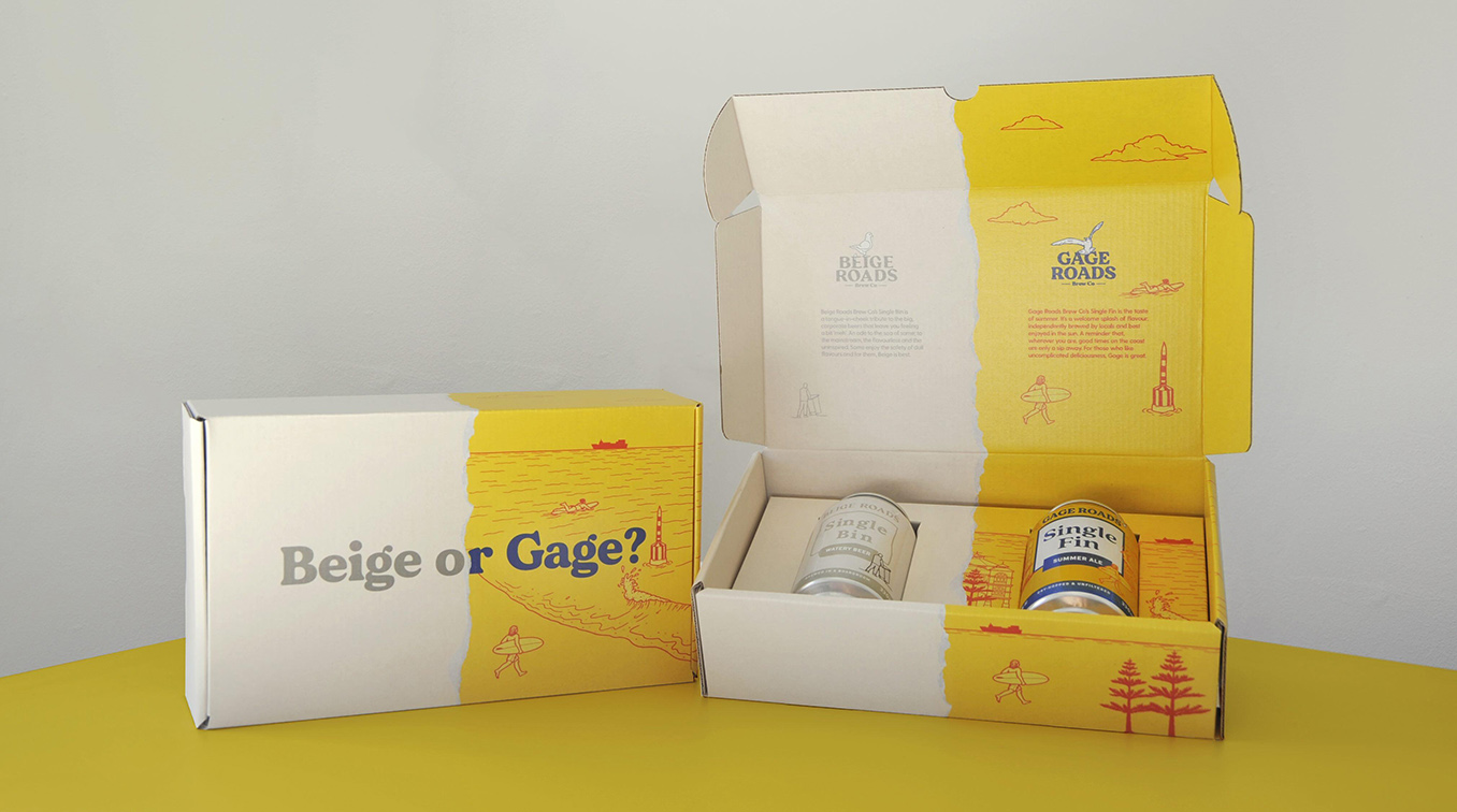 Gage Roads asks rhetorical question: Beige or Gage? in campaign via Hypnosis Perth