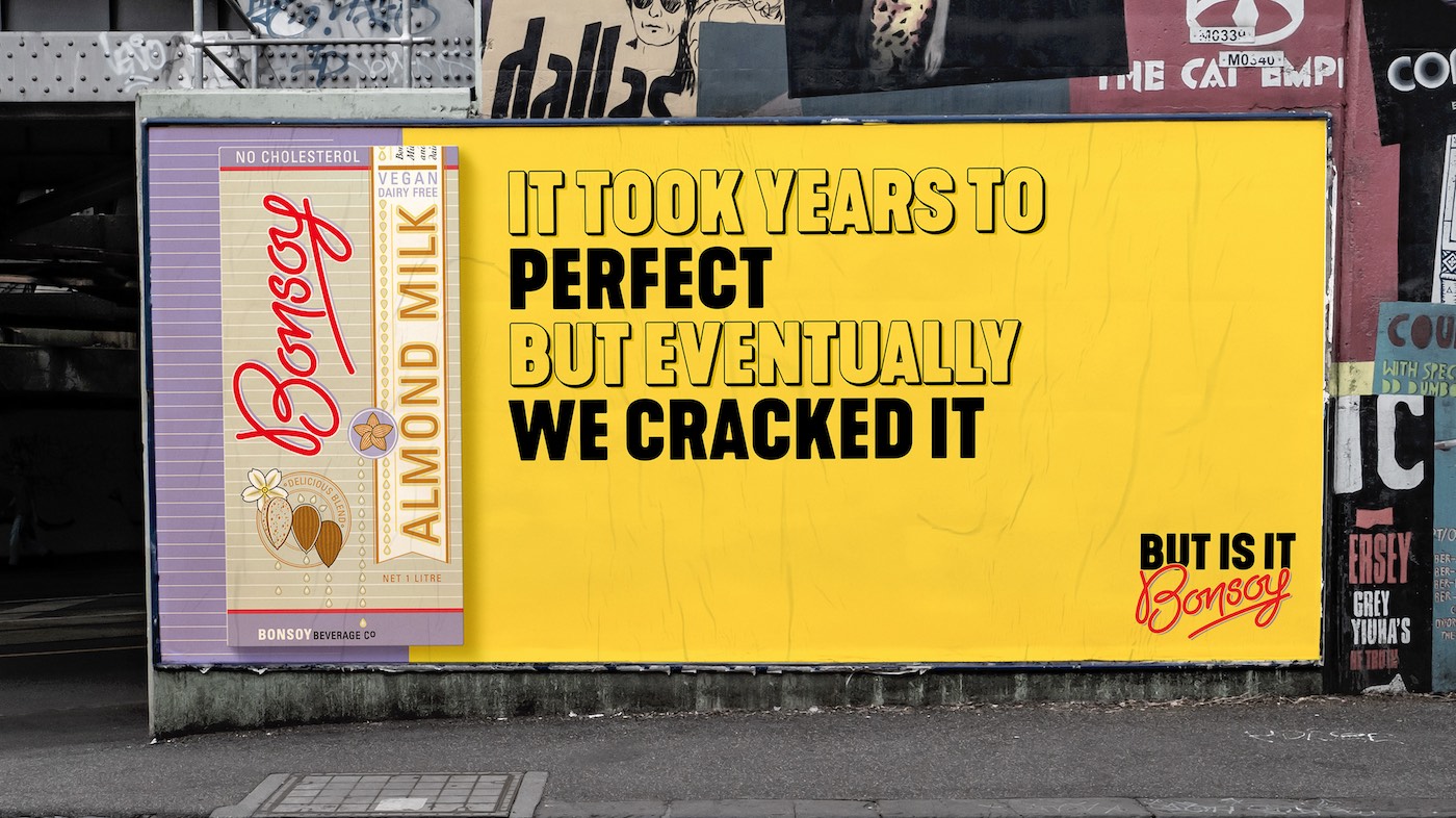 Bonsoy goes beyond soy in latest campaign for new product range via Thinkerbell
