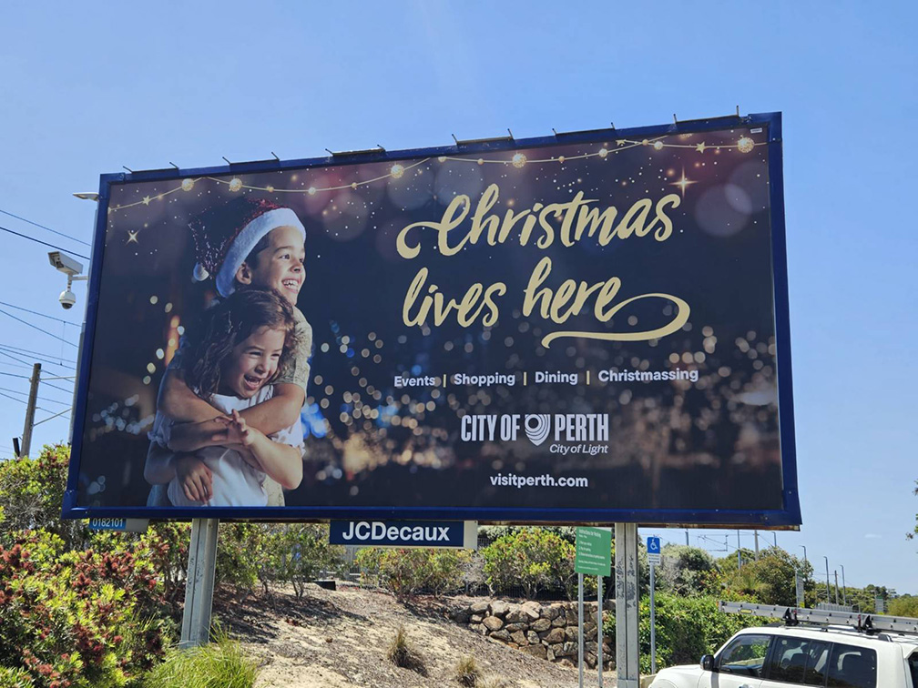 City of Perth launches 2023 Christmas campaign ‘Christmas Lives Here’ via Wildlings