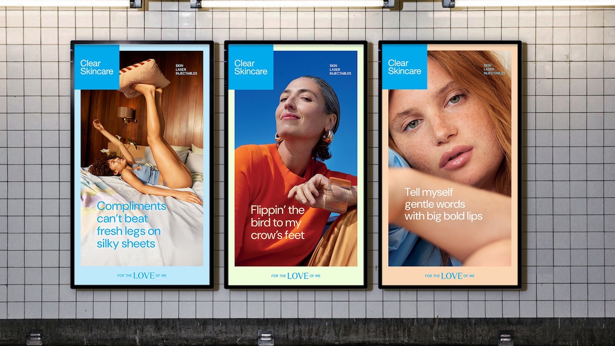 Clear Skincare Clinics launches brand relaunch and overhaul CX experience via BMF and Orchard
