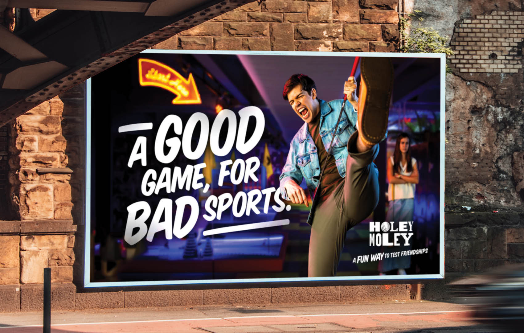 Holey Moley launches ‘Fun Way To Test Friendships’ campaign via Dentsu Creative
